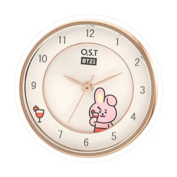 BT21 x OST - Rose Gold Metal Watch - Cooky - BT21 - Watches - Harumio