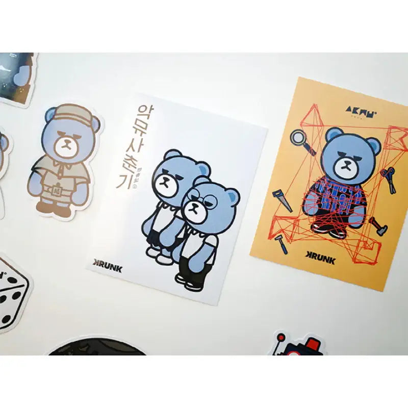 AKMU X Krunk - Spring - Sticker Set - AKMU - Stickers - Harumio