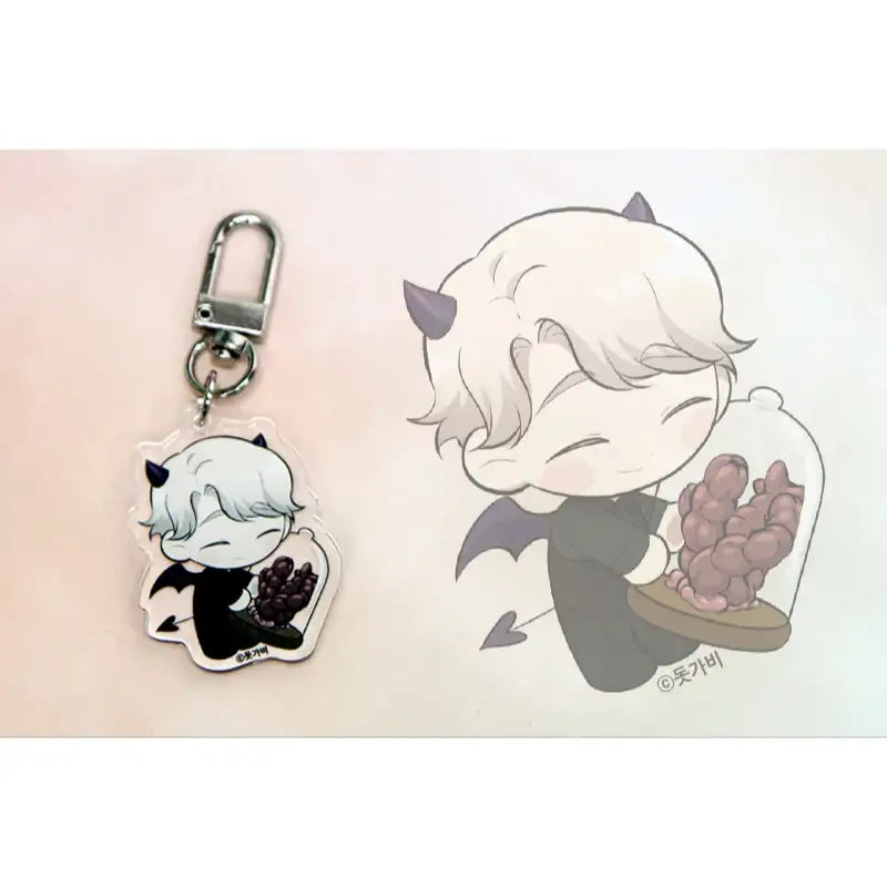 Tentacle Recipe - Acrylic Keyring - Webtoon Shop - Keyrings - Harumio