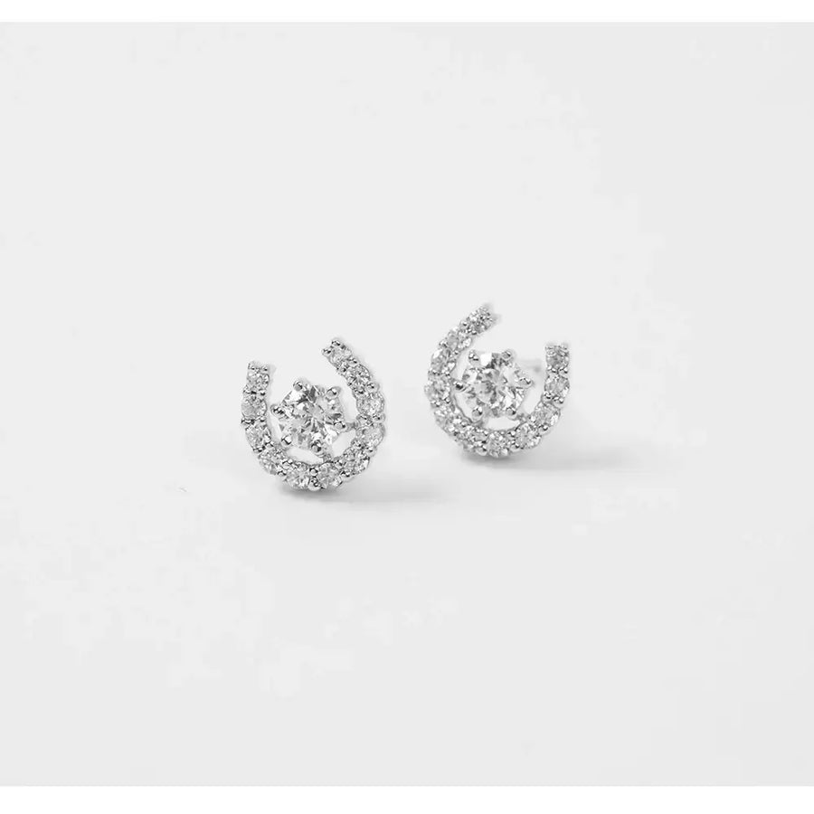 OST - Lucky Horseshoe Star Earring - OST - Jewelry - Harumio