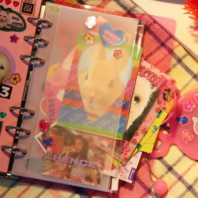 THENCE - Diary Zipper Pocket - THENCE - Accessories, Stationery - Harumio