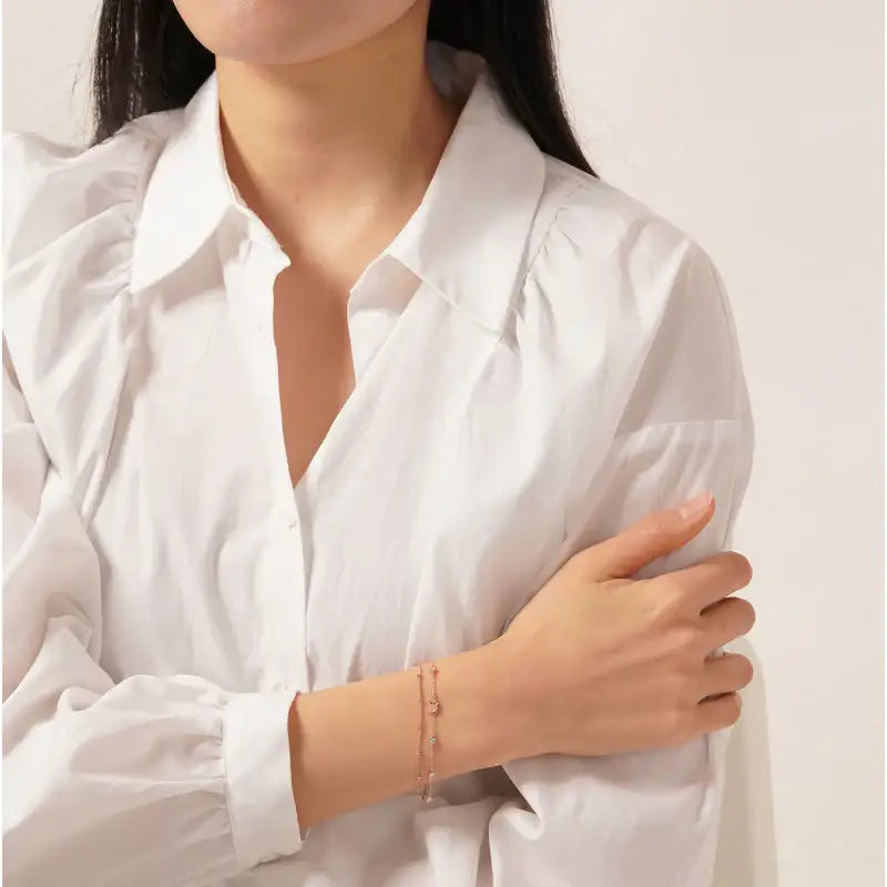 CLUE - Blink Heart For You Brass Bracelet - CLUE - Jewelry - Harumio