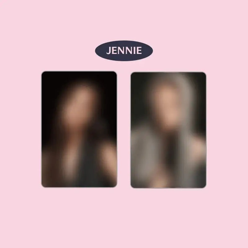 BlackPink - Born Pink - 2 Pocket Photo Card Holder - BlackPink - Photo Holder - Harumio
