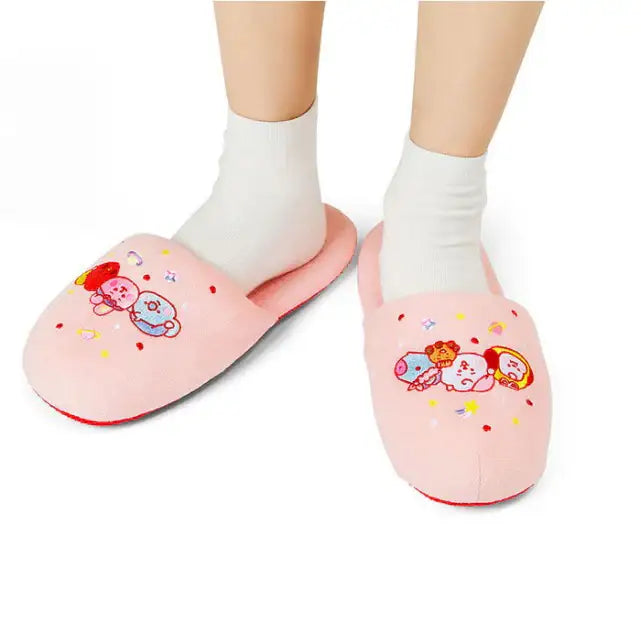 BT21 - Baby Party Night Indoor Slippers - BT21 - Footwear - Harumio