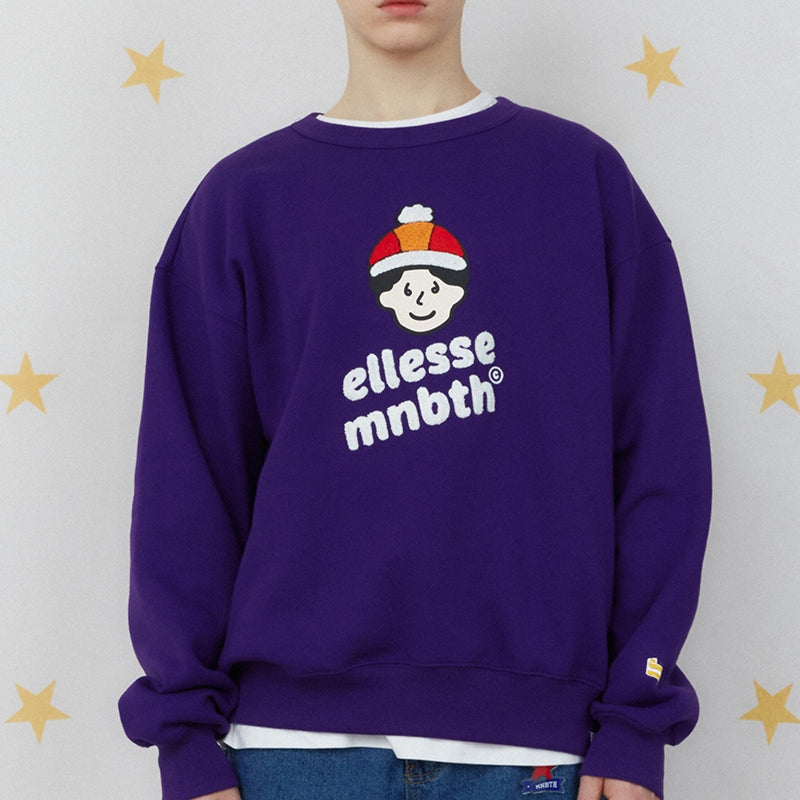 Mainbooth x Elesse - Booklet Embroidery Sweatshirt