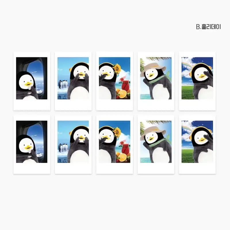 Pengsoo - Polaroid Sticker Set - Pengsoo - Sticker - Harumio
