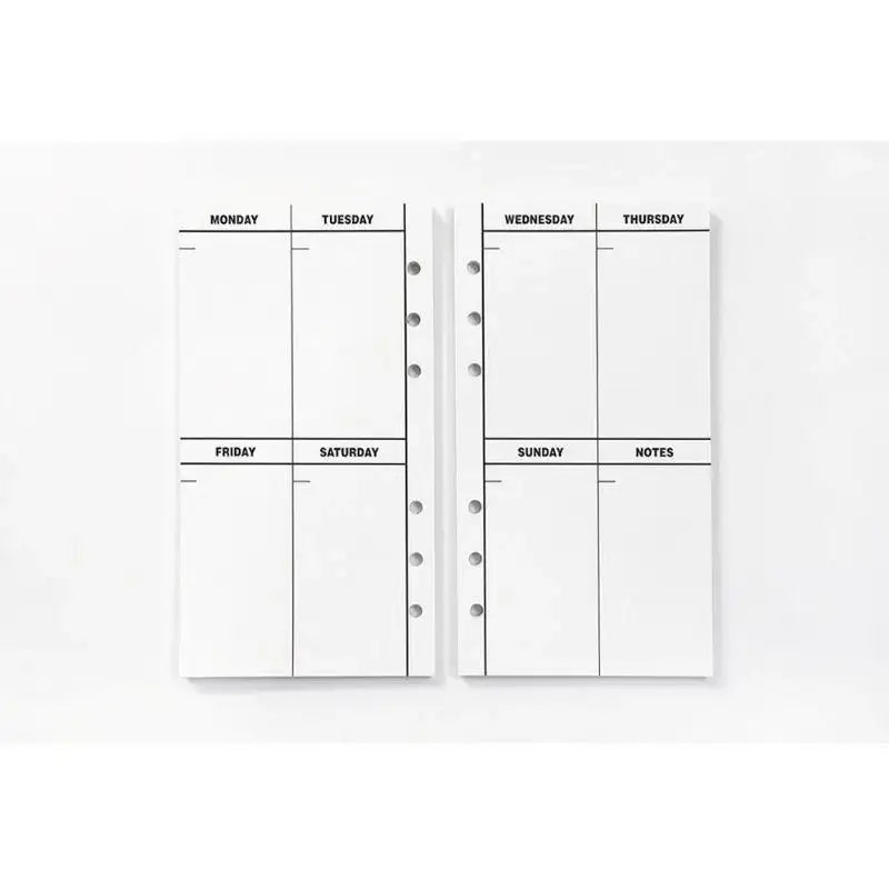 THENCE - Diary Paper Set A6 Standard Ver. - THENCE - Stationery - Harumio