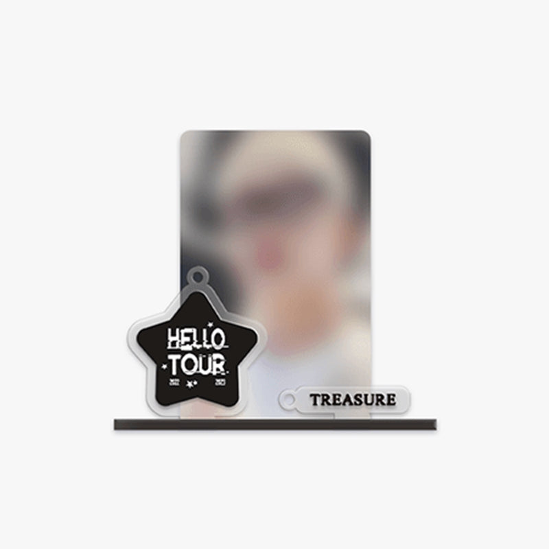 TREASURE - HELLO Tour - Acrylic Photo Card Holder