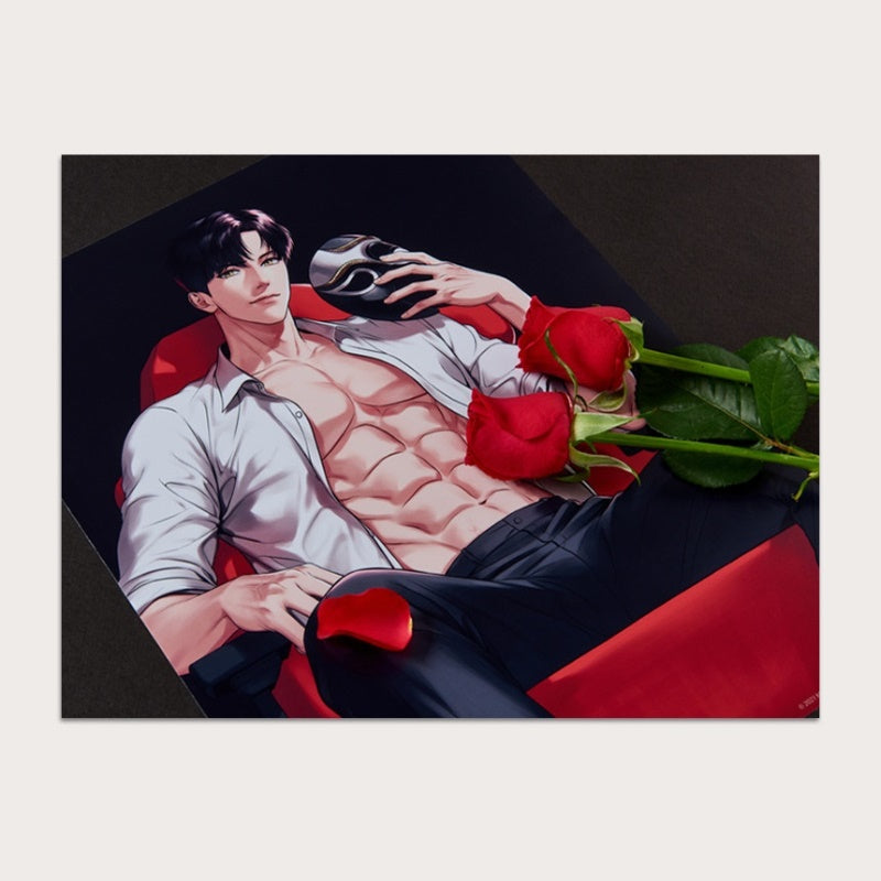BJ Alex - Backlit Poster - Lezhin - Posters - Harumio
