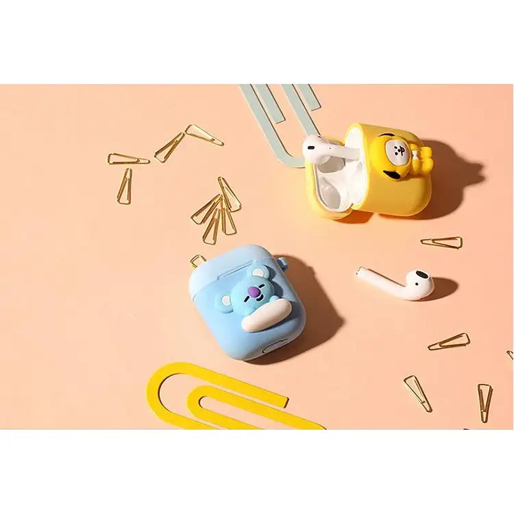 BT21 x Royche - Two-Tone AirPods Silicone Case - Type C - Royche - AirPod Case - Harumio
