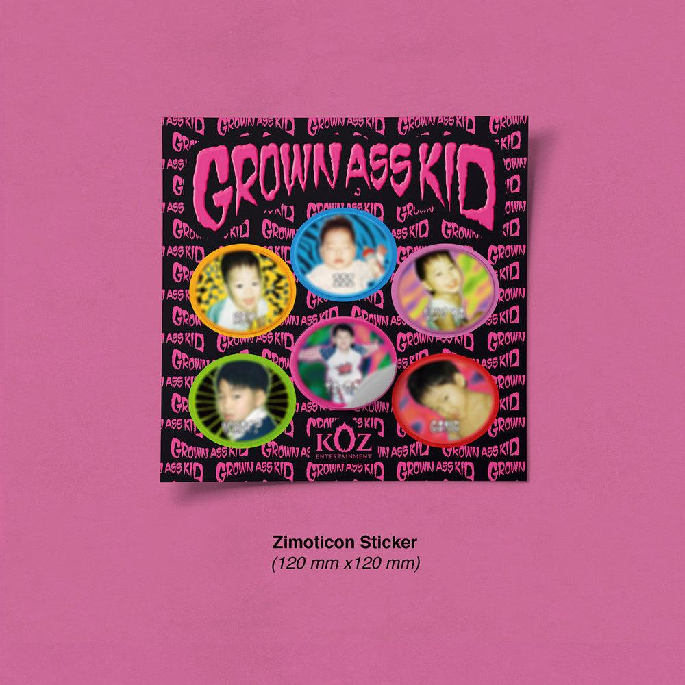ZICO - Grown Ass Kid : 4th Mini Album (Jewel version)
