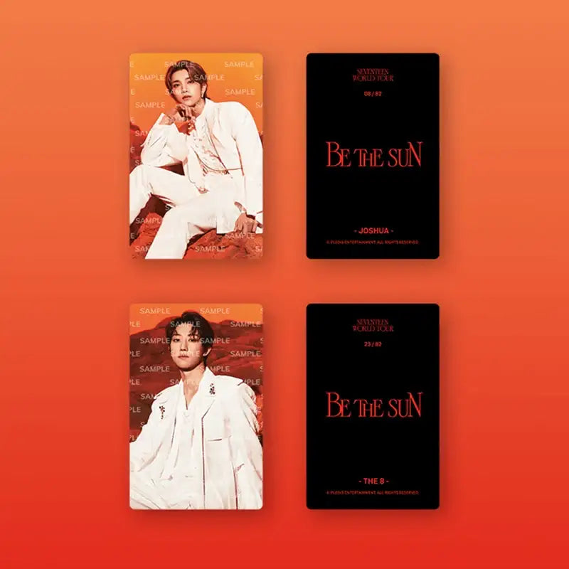 Seventeen - BE THE SUN - Trading Card Set - SEVENTEEN - Collectible Trading Cards - Harumio