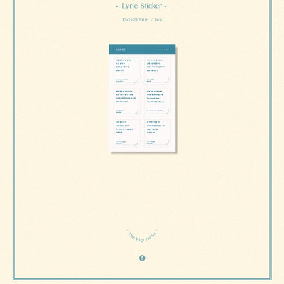 Kwon Jin Ah - EP Album - The Way For Us CD