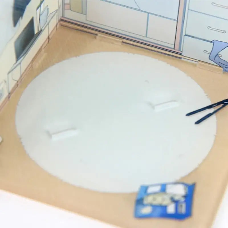Apartment Assistant-nim - Acrylic Background Stand - Webtoon Shop - Acrylic Stand - Harumio