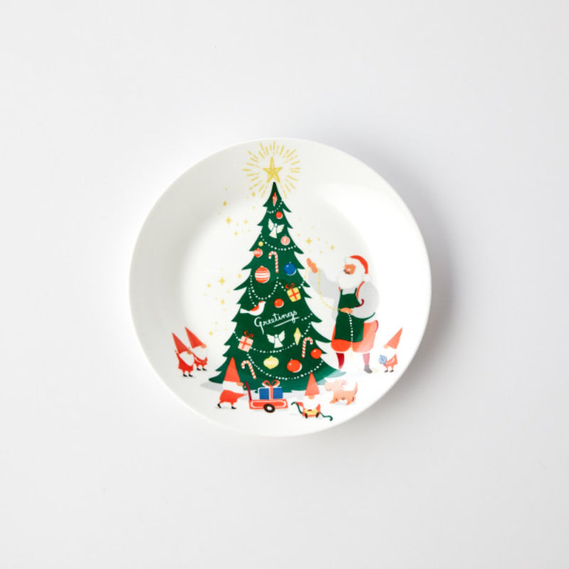 Korean Santa Fairy Village - Plate 4P Set