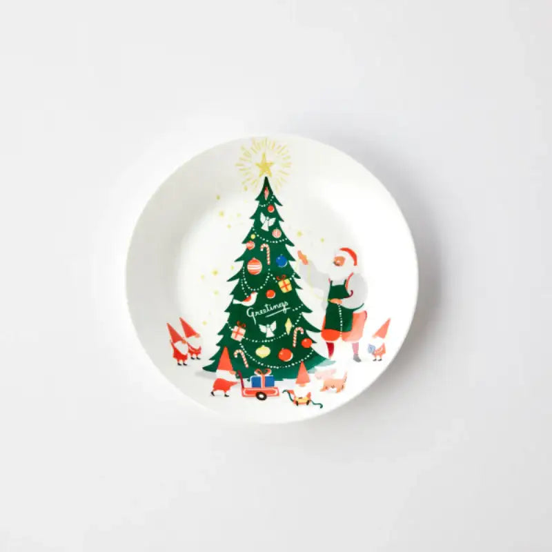 Korean Santa Fairy Village - Plate 4P Set - Modern House - Home & Living - Harumio