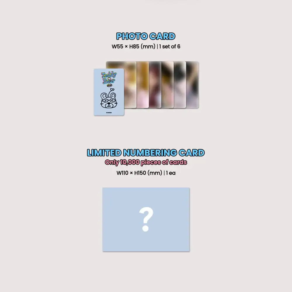 STAYC - Teddy Bear : 4th Single Album (Gift Edition Version) - STAYC - Album - Harumio