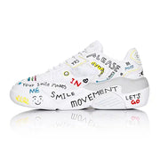 Lakai - Hati Graffiti Shoes - All White - Lakai - Footwear - Harumio