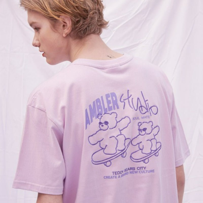Ambler - Skateboard Unisex Overfit T-shirt
