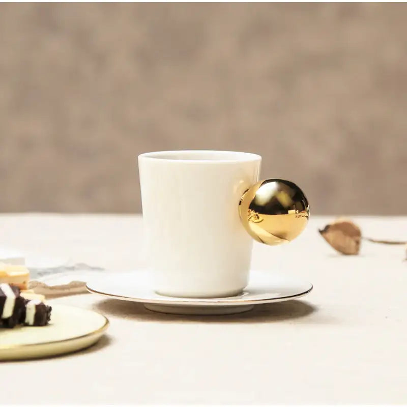 Chaora - Gold Ball Espresso Cup Set - Chaora - Tableware - Harumio