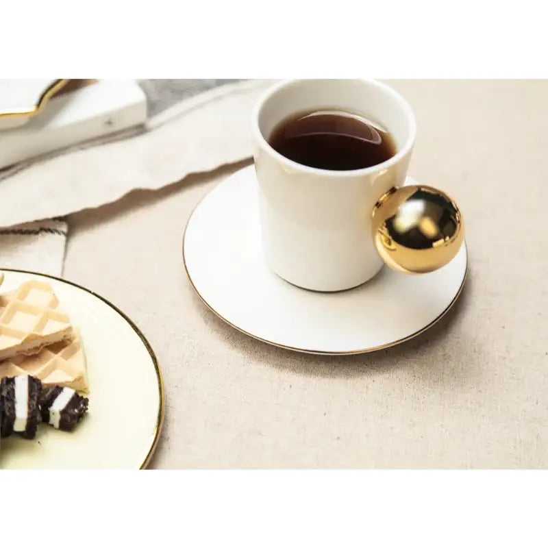 Chaora - Gold Ball Espresso Cup Set - Chaora - Tableware - Harumio
