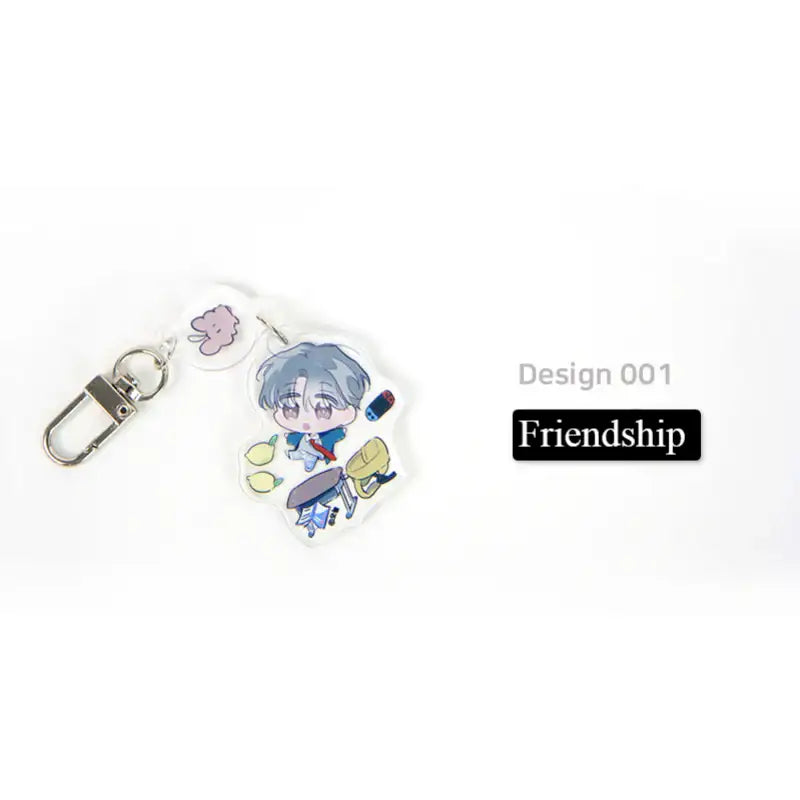 If We Would Determine Our Relationship, XOXO - Acrylic Keyring - Webtoon Shop - Keyrings - Harumio