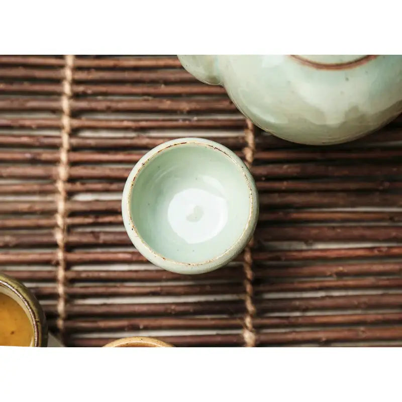 Chaora - Celadon Compote Soju Glass - Chaora - Tableware - Harumio