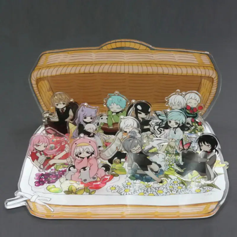 I Don't Want This Kind Of Hero - Flower Basket Acrylic Stand - Webtoon Shop - Acrylic Stand - Harumio
