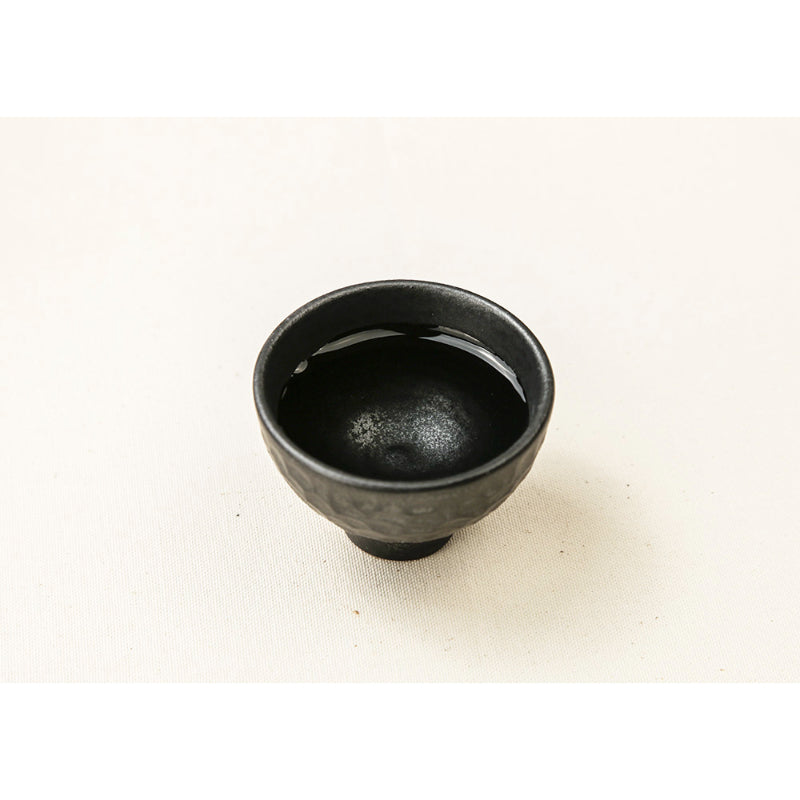Chaora - Black Sculpture Drinking Glass