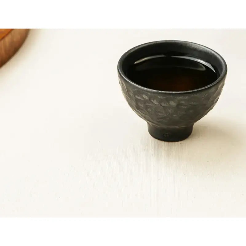 Chaora - Black Sculpture Drinking Glass - Chaora - Tableware - Harumio