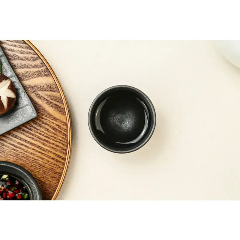 Chaora - Black Sculpture Drinking Glass - Chaora - Tableware - Harumio