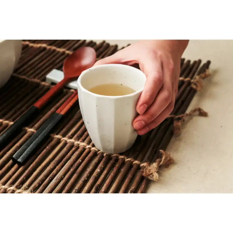Chaora - White Porcelain Angle Water Glass - Chaora - Tableware - Harumio