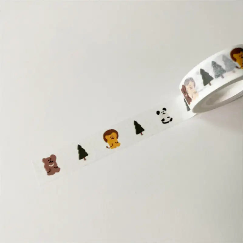 Dinotaeng - BOBO Forest Masking Tape - Dinotaeng - Masking Tape - Harumio