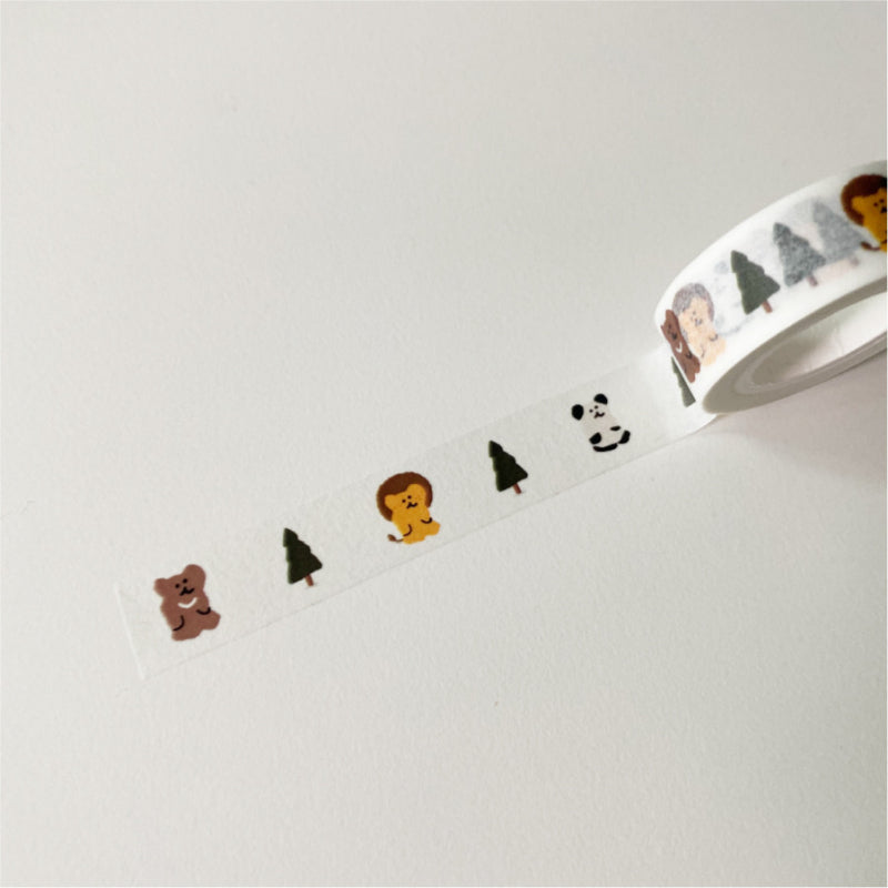 Dinotaeng - BOBO Forest Masking Tape
