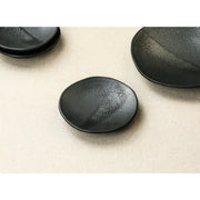 Chaora - Black Round Plate - Chaora - Tableware - Harumio