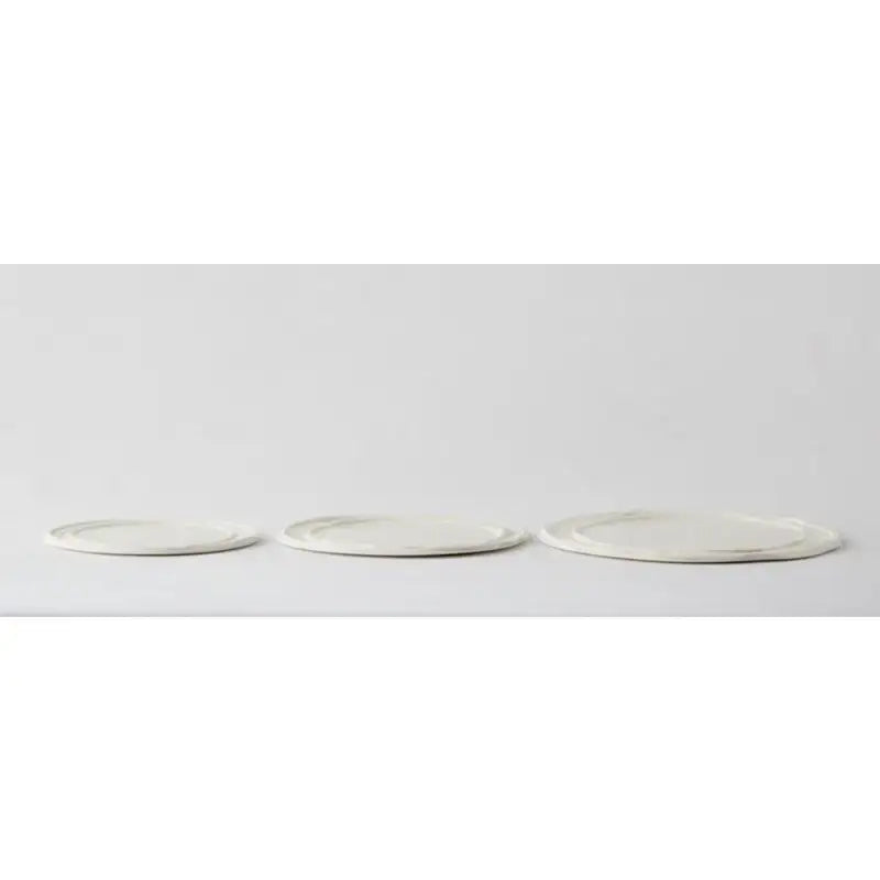 Chaora - White Memories Round Plate - Chaora - Tableware - Harumio