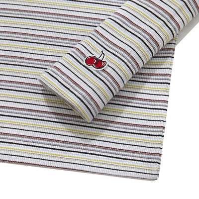 Kirsh - Long Sleeve Stripe T-Shirt - Pastel