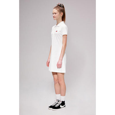 Kirsh - Short Sleeved Cherry PK Dress - White