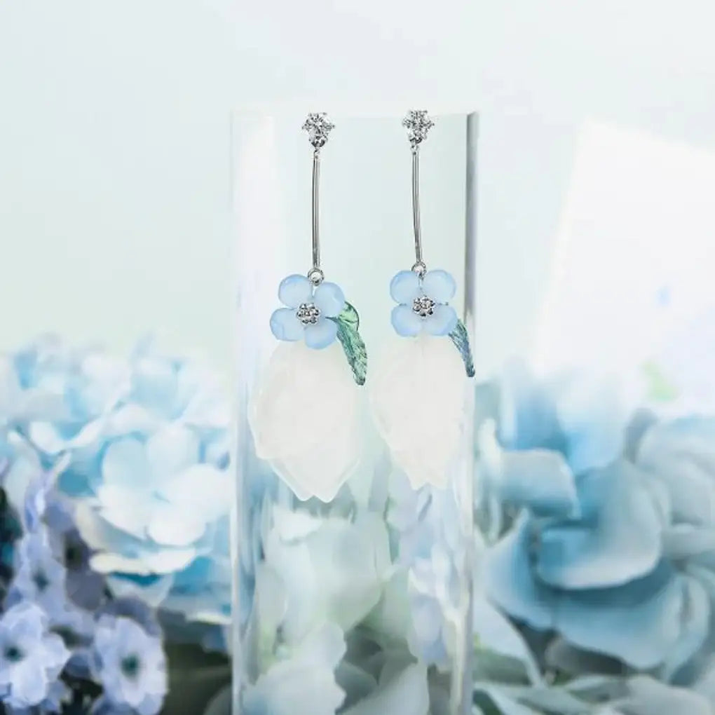 CLUE - Blooming in Jeju Silver Earring - CLUE - Jewelry - Harumio