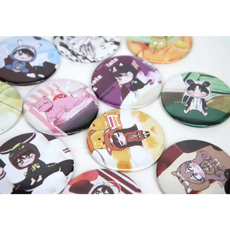 Surplus Commando - Round Hand Mirror - Webtoon Shop - Mirror - Harumio