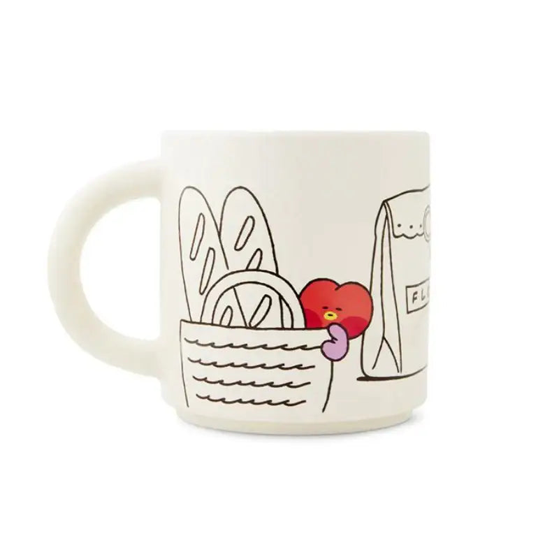 BT21 - Minini Ceramic Mug - LINE FRIENDS - Mugs - Harumio