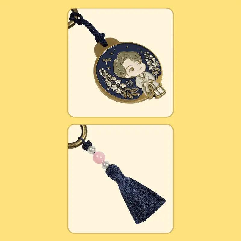 BTS TinyTAN DALMAJUNG Keyring Harumio