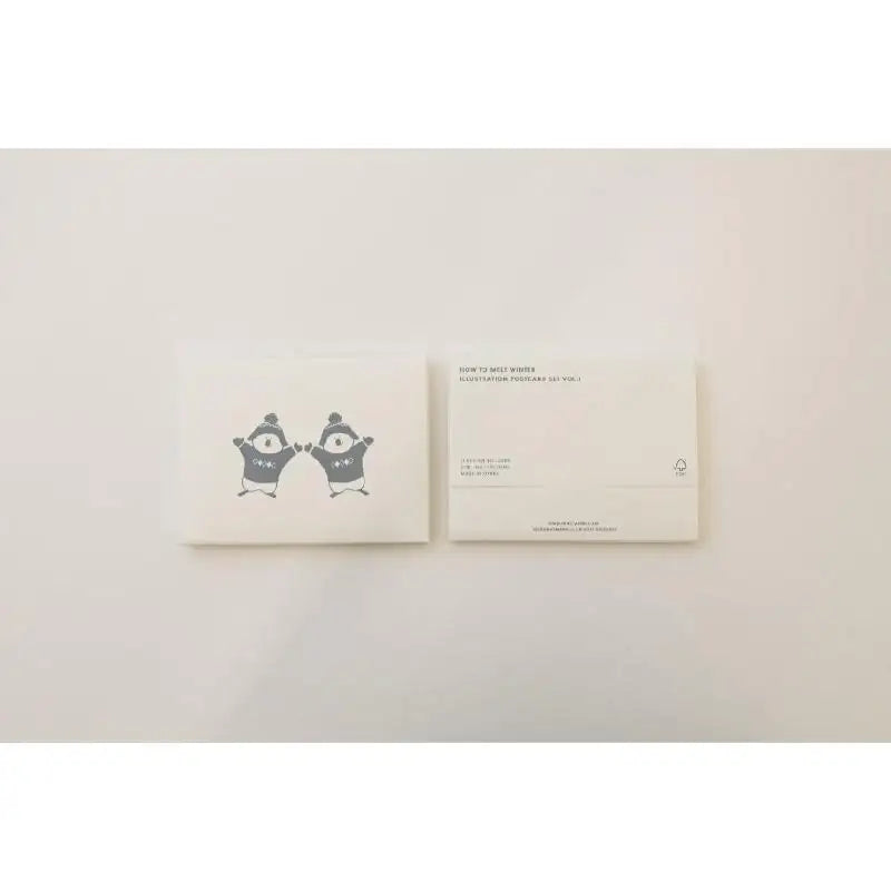 Dinotaeng - How to Melt Winter Postcard Set - Dinotaeng - Postcard - Harumio