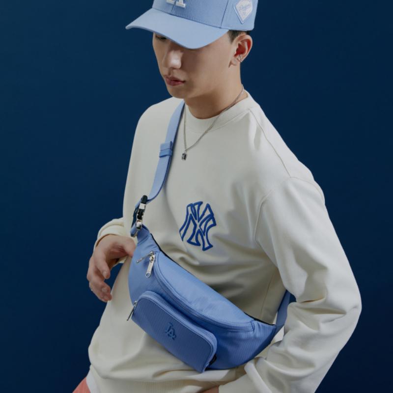 MLB Korea - Monogram Ripstop Nylon Hip Sack Bag