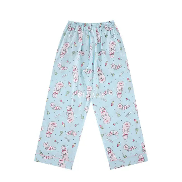 Esther Bunny x Ullala - Vacation Bunny Pajama Pants - Esther Bunny x Ullala - Clothing - Harumio