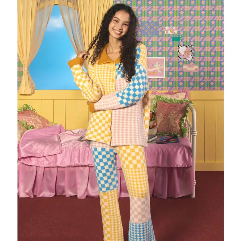 Wiggle Wiggle - Clumppy's Long Pajama Set - Wiggle Wiggle - Pajamas - Harumio