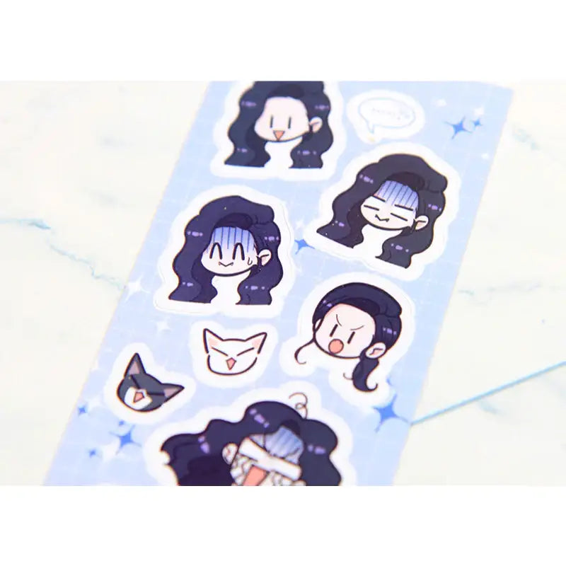 Waikiki Vampire - A Set of Stickers - Webtoon Shop - Stickers - Harumio