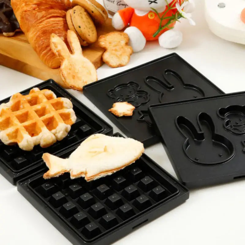 Bo Friends - Miffy - 3-in-1 Waffle Maker - Bo Friends - Waffle Maker - Harumio
