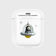 Earpearp x Pengsoo - Spaceship Pengsoo AirPods Clear Case - Earpearp x Pengsoo - AirPods Case - Harumio