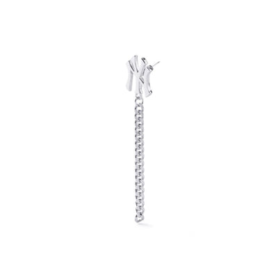 MLB Korea - Logo Chain Single Earring
